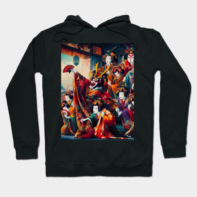 Japanese Art: Exploring Ancient Beauty and Modern Expression Hoodie by insaneLEDP